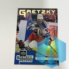 Wayne Gretzky Rangers 1999 Upper Deck McDonald's For The Performance Record #10